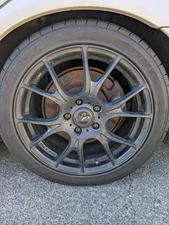 JDM Weds LEONIS NAVIA 02 tires with TOYO PROXES R1R 215/45R17 tires fr No Tires