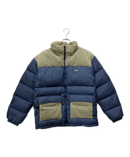 adidas Street Down Jacket Men's Size XL Navy/Gray - product listing photo