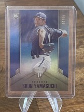 SHUN YAMAGUCHI 2020 PANINI CHRONICLES TITANIUM RC PURPLE FOIL /99 BLUE JAYS