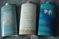 Vintage Avon perfumed Talc Powder 3 