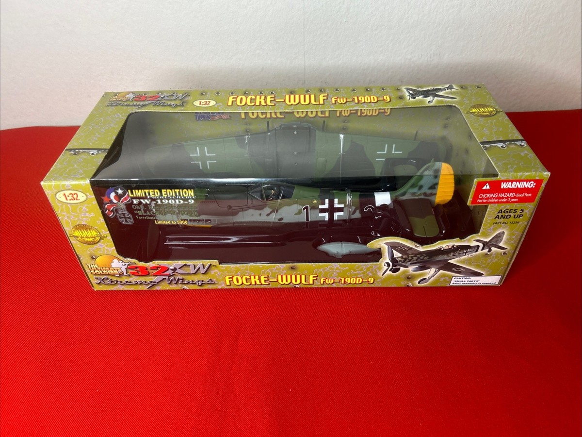 The Ultimate Soldier Xtreme Wings FOCKE-WULF Fw-190D-9 Black 1 New