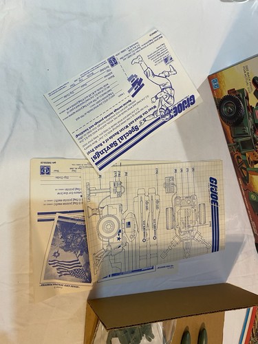 GI Joe MMS 1982 de colección (sistema de misiles móviles) con contenido sellado HAWK - Imagen 9 de 13