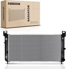 A-Premium 34" Engine Coolant Radiator Assembly Compatible with Chevy Silverado,
