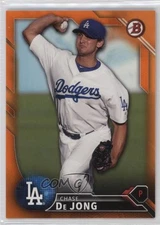 2016 Bowman Draft Top Prospects Orange /25 Chase De Jong #BD-174