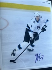 Signed Michael Kesselring Utah Hockey Club Autographed 8x10 Inaugural Season