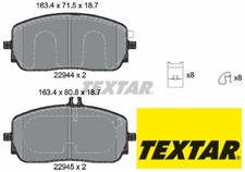 TEXTAR 2294401 Bremsbelagsatz für Scheibenbremse Bremsbelagsatz 