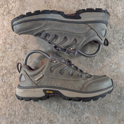 Eddie Bauer Guide Pro Climatrail Hiking Shoes Womens Size 6.5 Vibram *No Insoles - Picture 3 of 10