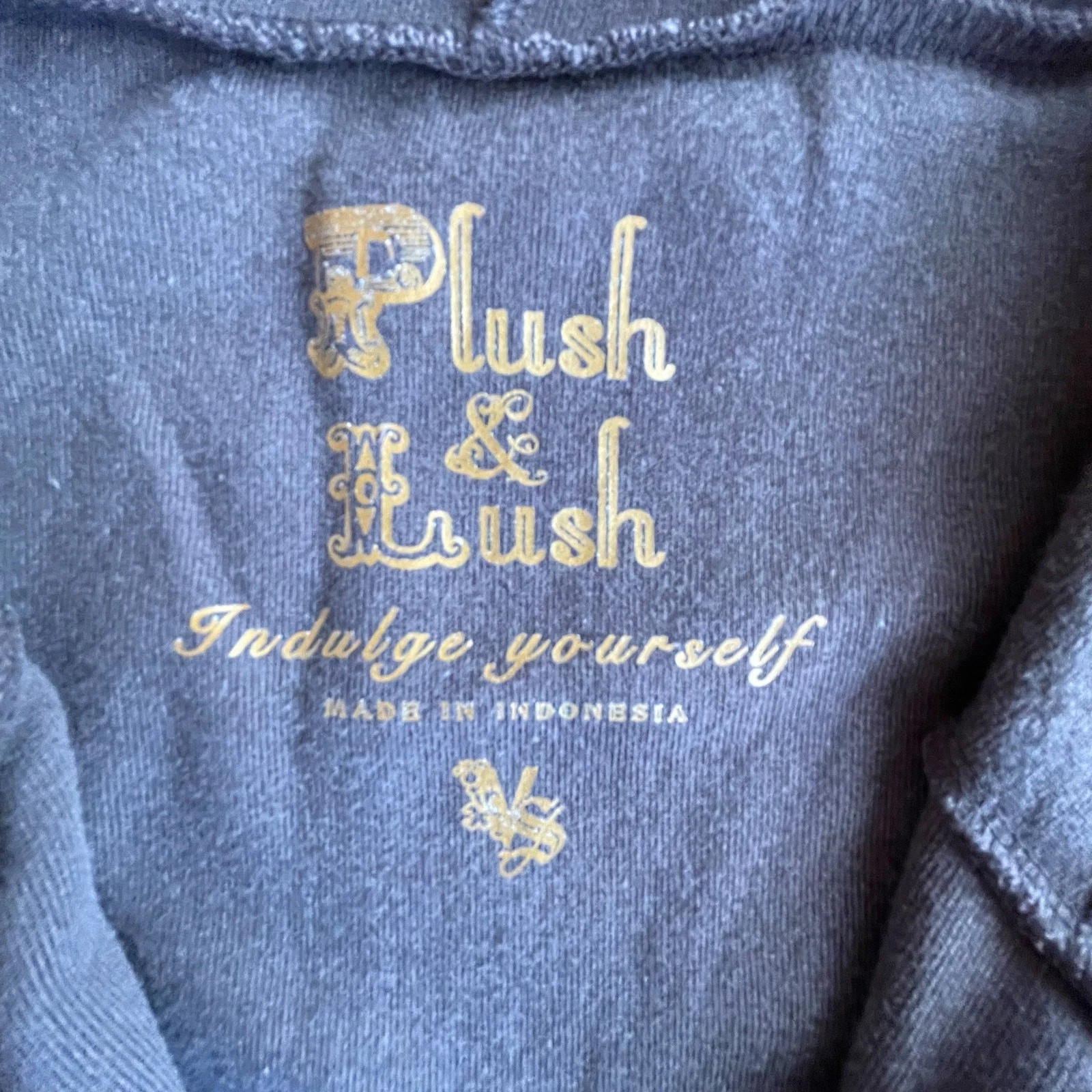 UNDERCOVER Victoria's Secret giacca velluto marrone cappuccio vita regolabile TG XL C101344