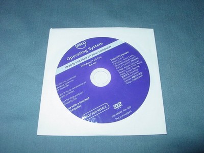 Brand new Windows 10 Pro 64-bit Dell Reinstallation Recovery Disc SEALED NO KEY