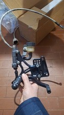 PEDANE ARRETRATE Walter Moto REGOLABILI Kawasaki Ninja ZX10R 2011 2015 ERGAL 
