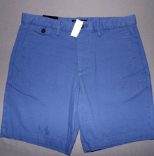 NEW Banana Republic Stretch Blue 9" Lived In Chino Shorts Men's 33 NWT