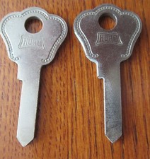 Vintage Style 1939-48 Ford Mercury Trunk And Glove Box Lock Hurd Key Blanks Vintage Style 1939-48 Ford Mercury Trunk And Glove Box Lock Hurd Key Blanks