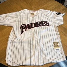 Tony Gwynn Mitchell & Ness Cooperstown Collection San Diego PadresJersey Size 50