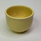 Homer Laughlin China Fiesta Chilli Jumbo Bowl 18 oz Retired PASTEL YELLOW