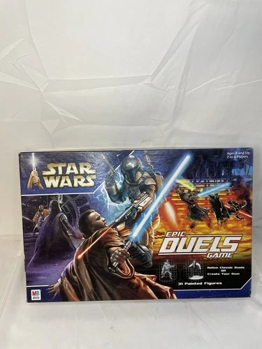 Star Wars Epic Duels Board Game 2002 Vintage Hasbro Complete W/ All Pieces Rare