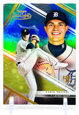 2021 Topps Gold Label Tarik Skubal RC #79 Class 1 Detroit Tigers Rookie Card. rookie card picture