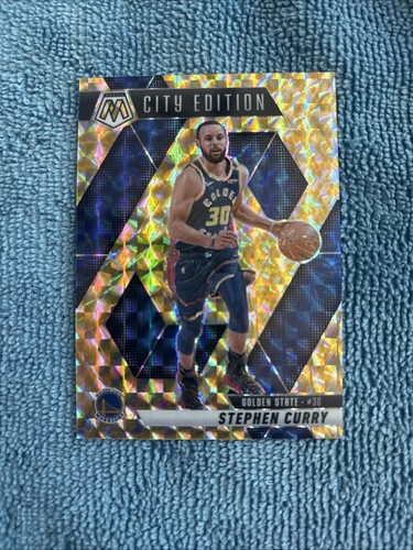 Stephen Curry [Gold Snakeskin] #163 2024 Panini Mosaic card