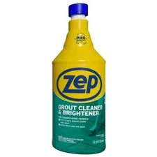 Zep Grout Cleaner & Brightener 32 oz Tile Floor Bathroom Stain Remover NEW