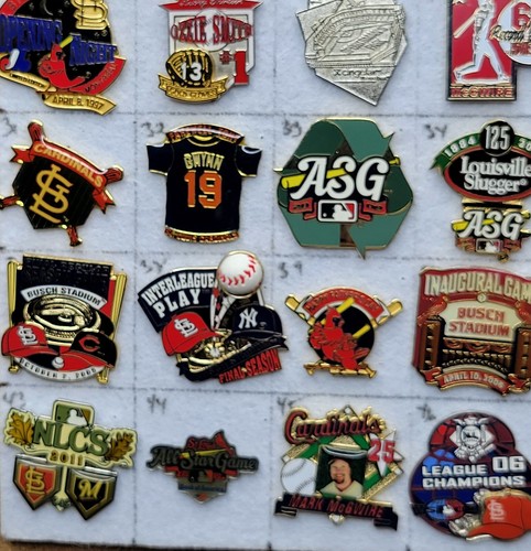 *PICK-A-PIN* ST LOUIS CARDINALS MLB Baseball Lapel Hat Pin- Various Styles - Picture 44 of 49