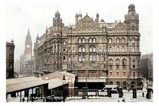 ptc2842 - Lancs - Early Midland Hotel, 16 Peter Street, Manchester - print 6x4