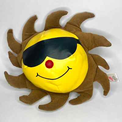 Sugar Loaf Sun Glasses Cool Sunshine Plush Stuffed Animal Brown Star Shine 9''