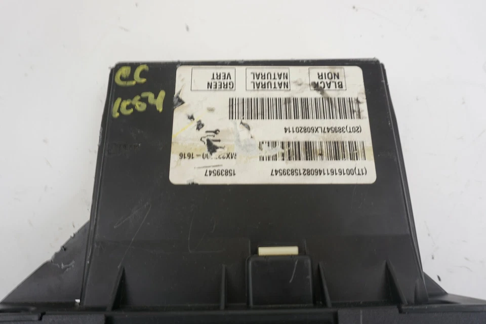 Cadillac DTS 2006 control de aire acondicionado OEM 15839547 Foto 3 de 4