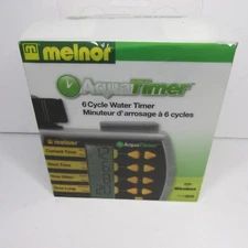Melnor AquaTimer Model 3015 Electronic Water Timer 6 Cycle FACTORY SEALED