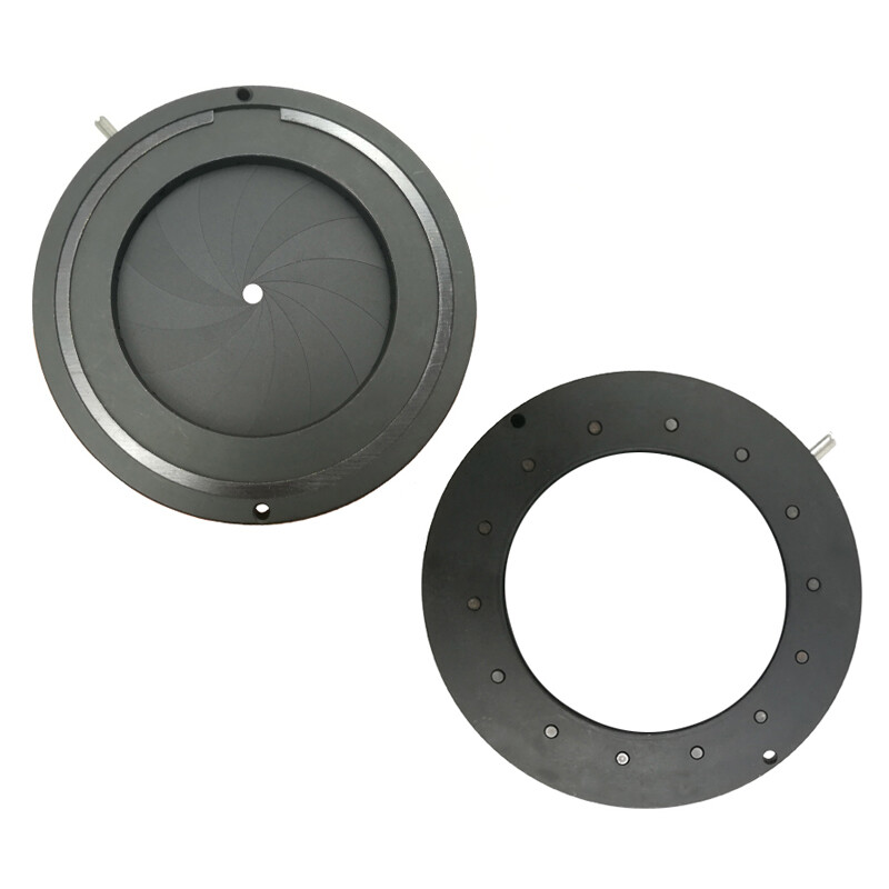 Optical Iris Diaphragm Aperture Condenser Enlarged Diameter 1.536mm