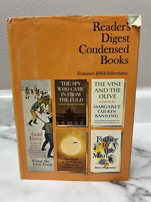 Reader's Digest Condenser Books Summer 1964 Selections, 1st Edition Hardcover