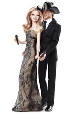 Tim McGraw & Faith Hill Ken & Barbie Set. Pink Label.  New In Box