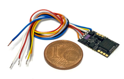 NEU: Appel N Lokdecoder Version 2023 DCC/MM  Superflach 100mm Kabel