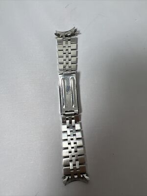 Rolex Men's Jubilee Bracelet Steel Band 20mm End Links 14K Trim