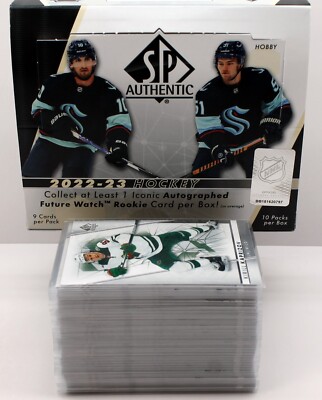 2022-23 Upper Deck SP Authentic Single Base Card Pick List / Complete Your Set