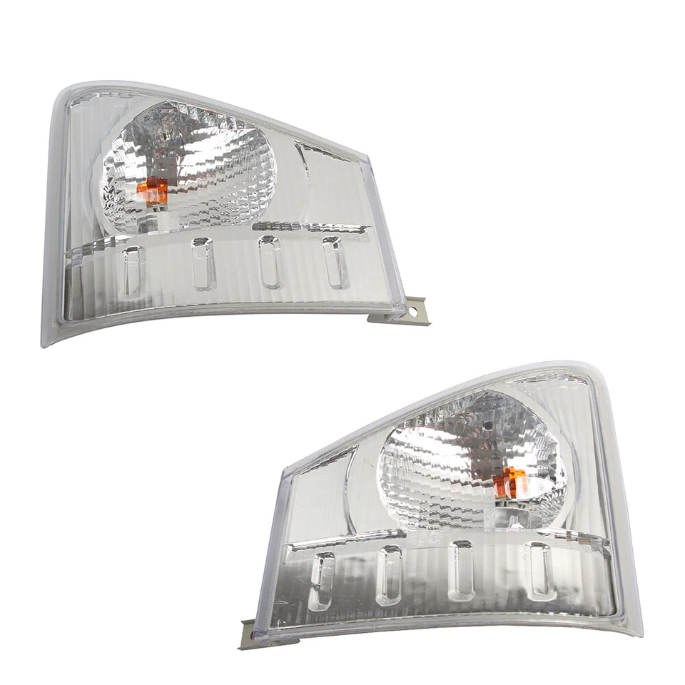 For 2008-2020 ISUZU NPR NPR-HD NQR NRR Headlights Left and Right Corner Lamps - Image 3 of 4