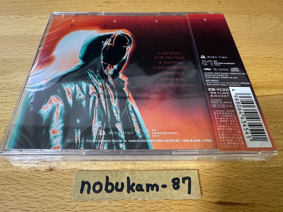 NCT127　YUTA　Depth　CD　トレカ　セット YUTA 1stミニアルバム『Depth』 2024年11月13日リリース《HMV