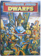Warhammer Armies Dwarfs 4th Edition 1993 Army Book