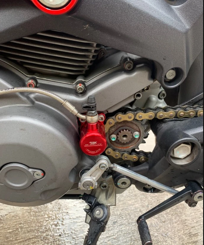 Cilindro esclavo embrague carreras CNC para Ducati Monster 696 2008-2014 796 2010-2014 Foto 3 de 4