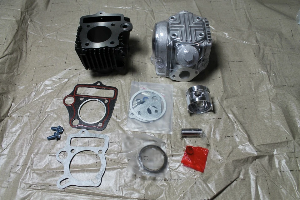 Kit de reconstrucción de extremo superior pistón culata Honda CT70 CRF70 XR70 ATC70 TRX70 Foto 3 de 4