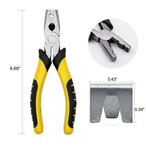 Wire Cage Buckle Clips Pliers Wire Cage Clips and Pliers Chicken Bird