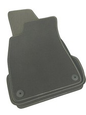 ASC tappetini auto AUDI A4 B6-B7 2001-2007 VELLUTO GRIGIO SCURO alta qualità set