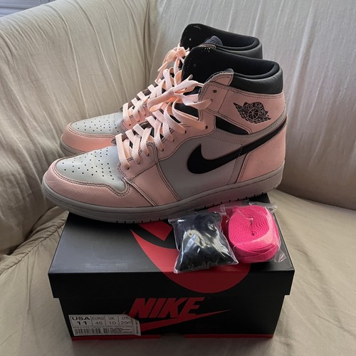 Nike Air Jordan 1 SB NYC TO PARIS Size 11 Upper Layer Removed Peach Grey  Black | eBay
