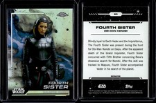 2024 Topps Starwars Chrome Rainbow Refractors #80 Fourth Sister