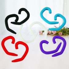 1 Paar Silikon kopfhörerclip haken Ohrhaken ohrhaken aufhänge Headset Haken – Bild 2