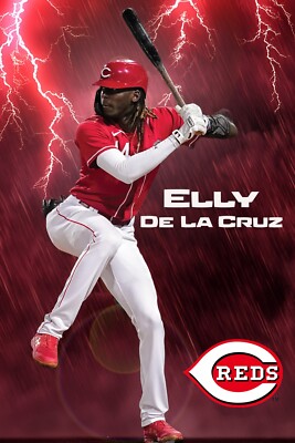 Elly De la Cruz 4x6 glossy photo cincinnati reds mlb All-Star
