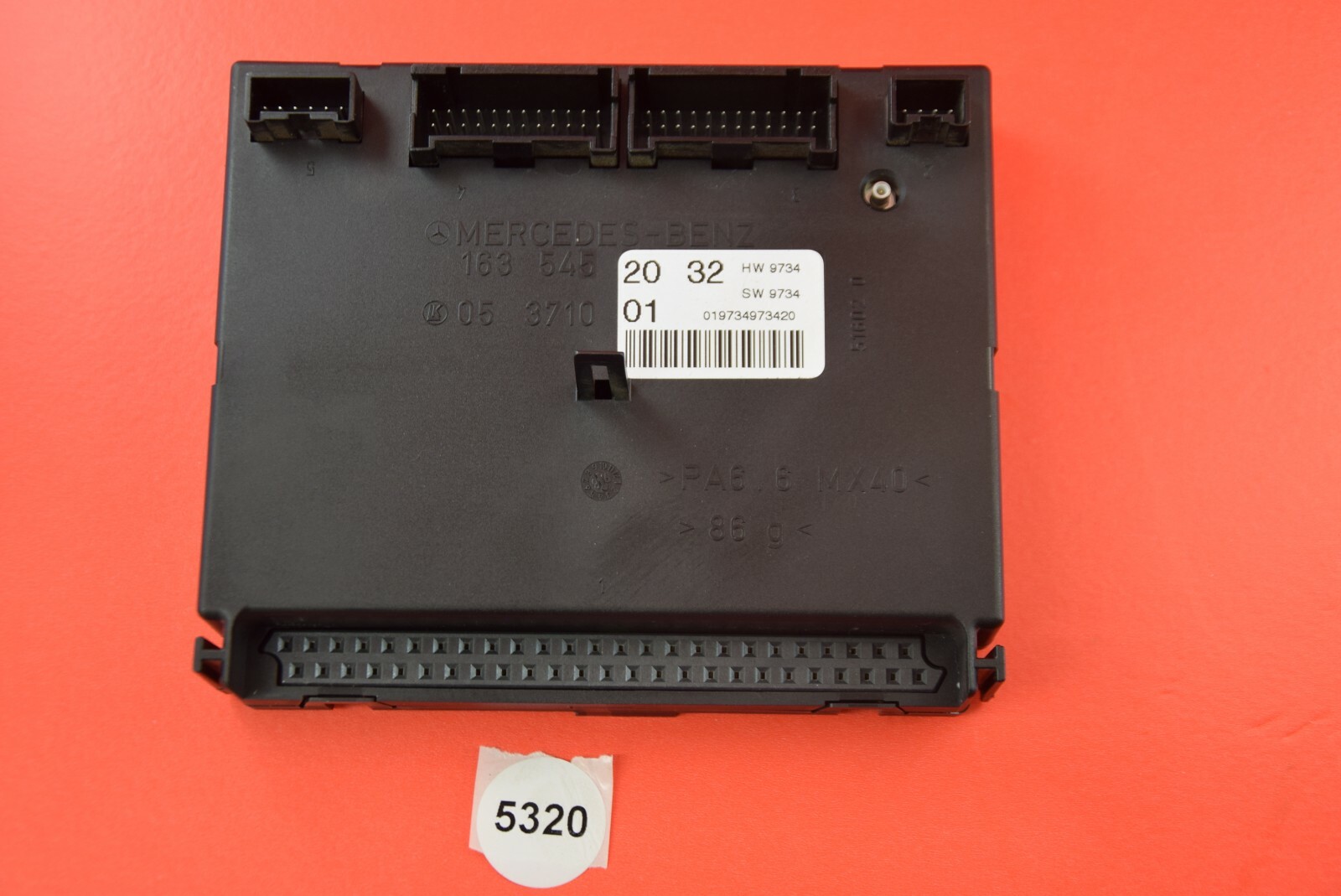 B#28 98-99 MERCEDES ML320 ML430 COMFORT MODULE CCM 1635452032 OEM 