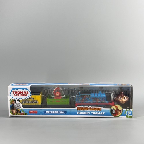 Thomas And Friends Fisher Price Sodor Safari Mono Thomas Tren Motorizado - NUEVO - Imagen 3 de 12