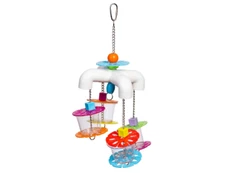 Birds Playful Forage Toys Engage Bird Toy Parrot Safe Metal Chain Chewing Biting