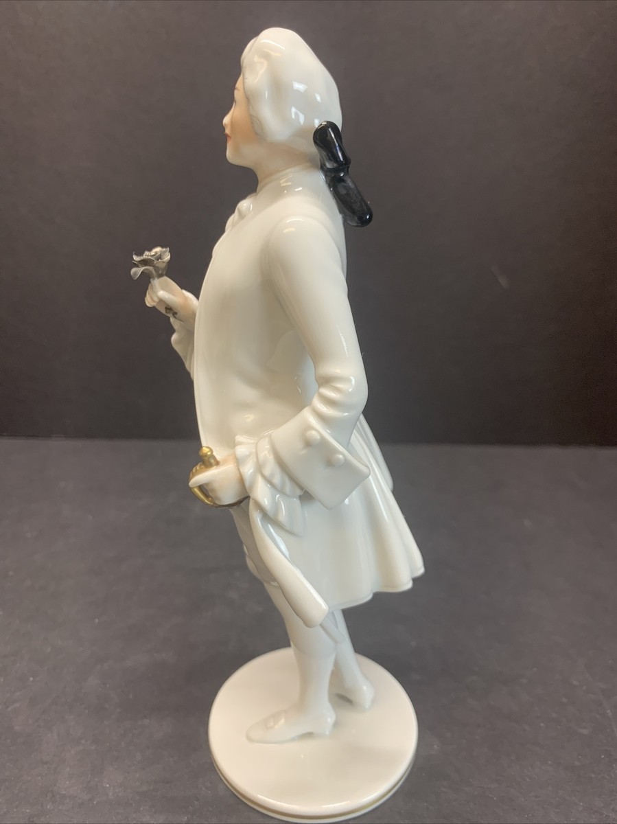 VTG Augarten Wien Austria Porcelain Figurine By Albin Döbrich