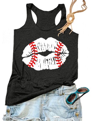 baseball lips shirt