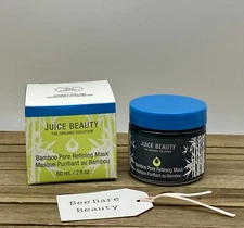 Juice Beauty Organic Bamboo Pore Refining Mask Full Size 2oz